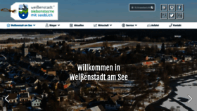 What Weissenstadt.de website looked like in 2019 (5 years ago)