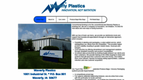 What Waverlyplastics.com website looked like in 2019 (5 years ago)
