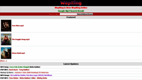 What Wapking.fun website looked like in 2019 (5 years ago)