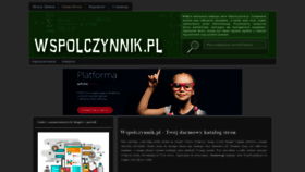 What Wspolczynnik.pl website looked like in 2019 (5 years ago)