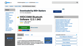 What Widcomm-bluetooth-software.updatestar.com website looked like in 2019 (5 years ago)