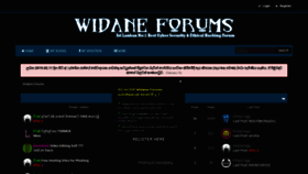 What Widane.com website looked like in 2019 (5 years ago)