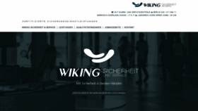 What Wiking-wachschutz.de website looked like in 2019 (5 years ago)