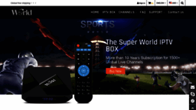 What Worldtvmall.com website looked like in 2019 (5 years ago)