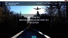 What Waterliniemuseum.nl website looked like in 2019 (5 years ago)