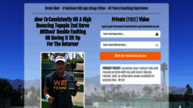 What Webtennis.com website looked like in 2019 (5 years ago)