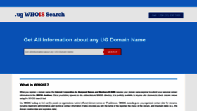 What Whois.co.ug website looked like in 2019 (5 years ago)