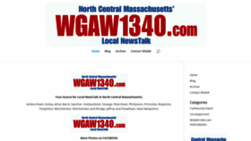 What Wgaw1340.com website looked like in 2019 (5 years ago)