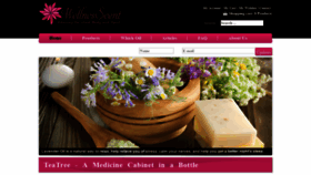 What Wellnesscent.com website looked like in 2019 (5 years ago)