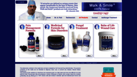 What Walkandsmile.com website looked like in 2019 (5 years ago)