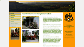 What Weinbau-barth.de website looked like in 2019 (5 years ago)