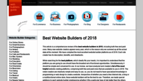 What Webbuildersguide.com website looked like in 2019 (5 years ago)