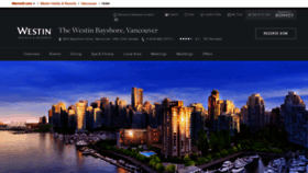 What Westinbayshore.com website looked like in 2019 (5 years ago)