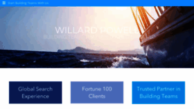 What Willardpowell.com website looked like in 2019 (5 years ago)