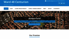 What Ward48centurion.co.za website looked like in 2019 (5 years ago)