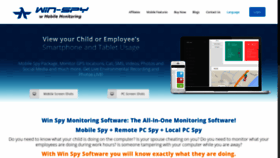 What Win-spy.com website looked like in 2019 (5 years ago)