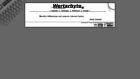 What Wertarbyte.de website looked like in 2019 (5 years ago)