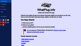 What Whatplug.info website looked like in 2019 (5 years ago)