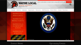 What Wayne-local.com website looked like in 2019 (5 years ago)
