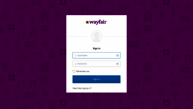 What Wayfair.okta.com website looked like in 2019 (5 years ago)
