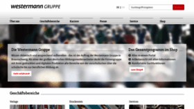 What Westermanngruppe.de website looked like in 2019 (5 years ago)