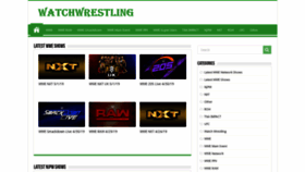 What Watchwrestling.bz website looked like in 2019 (5 years ago)