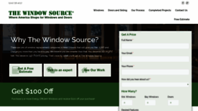 What Windowsourcenola.com website looked like in 2019 (5 years ago)