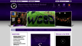 What Watertowncsd.org website looked like in 2019 (5 years ago)