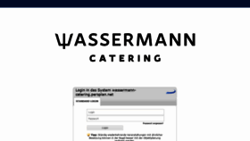 What Wassermann-catering.persplan.net website looked like in 2019 (4 years ago)