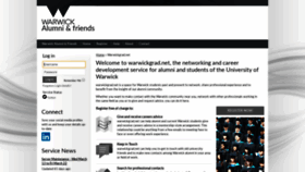 What Warwickgrad.net website looked like in 2019 (4 years ago)