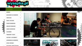 What Wysepka.pl website looked like in 2019 (6 years ago)