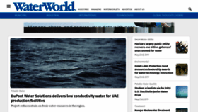 What Waterworld.com website looked like in 2019 (4 years ago)