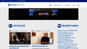 What Wissensmanufaktur.net website looked like in 2019 (4 years ago)