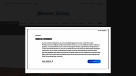 What Wormser-zeitung.de website looked like in 2019 (4 years ago)