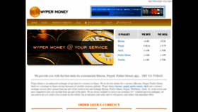 What Wypermoney.com website looked like in 2019 (4 years ago)