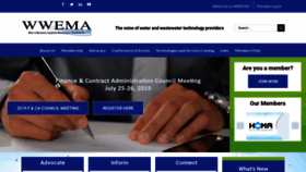 What Wwema.org website looked like in 2019 (4 years ago)