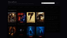 What Watchmovierulz.me website looked like in 2019 (4 years ago)