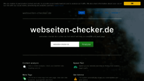 What Webseiten-checker.de website looked like in 2019 (4 years ago)