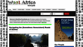 What Westafricatravelguide.com website looked like in 2019 (4 years ago)