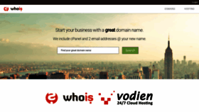 What Whois.com.au website looked like in 2019 (4 years ago)