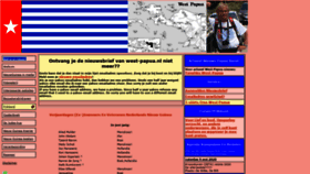 What West-papua.nl website looked like in 2019 (4 years ago)