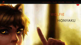 What Wolfiehonyaku.com website looked like in 2019 (4 years ago)