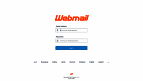 What Webmail.angem.dz website looked like in 2019 (7 years ago)