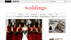 What Weddingsinarkansas.com website looked like in 2019 (4 years ago)