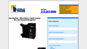 What Worldtradecopiers.com website looked like in 2019 (4 years ago)