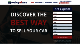 What Webuyallcarsinnj.com website looked like in 2019 (4 years ago)