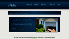 What Woodland-hills-garage-doors-gates.com website looked like in 2019 (4 years ago)