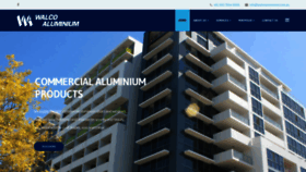 What Walcoaluminium.com.au website looked like in 2019 (4 years ago)