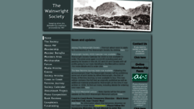 What Wainwright.org.uk website looked like in 2019 (4 years ago)