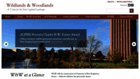 What Wildlandsandwoodlands.org website looked like in 2019 (4 years ago)